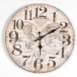Globe Wall Clock